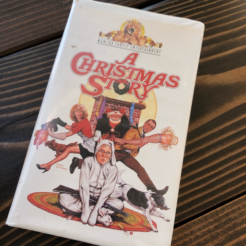 80s movie A CHRISTMAS STORY VHS MOVIE